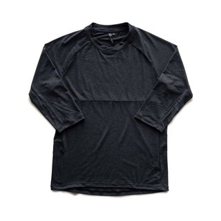 ENDURO DRIRELEASE MERINO 3/4 JERSEY BLK XL