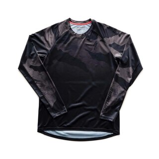 DEMO PRO JERSEY LS BLK CAMO M
