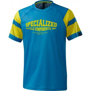 Specialized ENDURO GROM COMP SS JERSEY YTH NEON BLU S