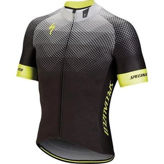 Specialized SL PRO JERSEY SS BLK/NEON YEL
