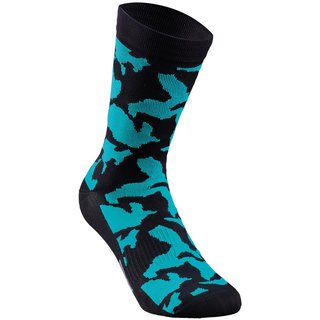 Specialized CAMO SUMMER SOCK BLK/TEAL