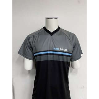 RADRAUM Herren MTB Kurzarm Trikot grau M