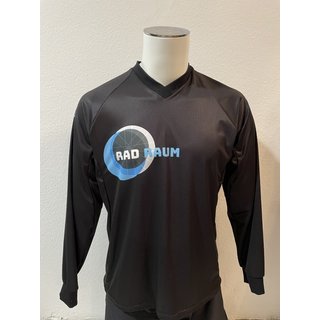 RADRAUM Herren Freeride Shirt Langarm schwarz L