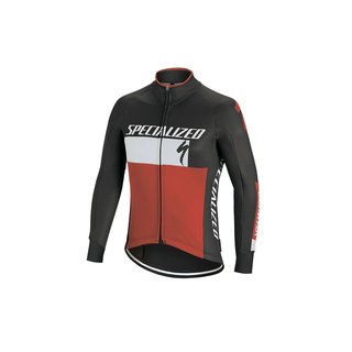 Specialized ELMENT RBX COMP LOGO JACKET BLK/WHT/RED M