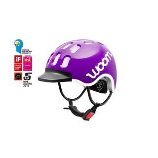 woom KIDS Helm purple haze XS