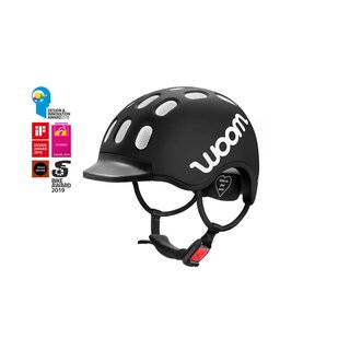 woom KIDS Helm black XS